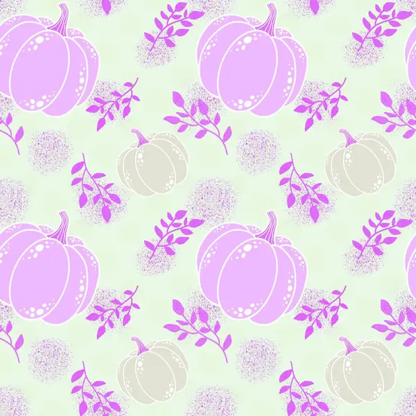 Sonbahar hasadı sebzesiz balkabağı deseni ambalaj kağıdı, kumaş ve çarşaf ve çocuk giysileri baskısı ve festival ambalajı ve restoran aksesuarları. Yüksek kaliteli illüstrasyon