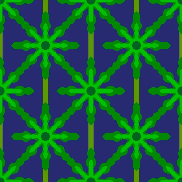 Abstraktní Květinový Geometrický Bezešvý Květinový Vzor Pro Tkaniny Prádlo Obaly — Stock fotografie