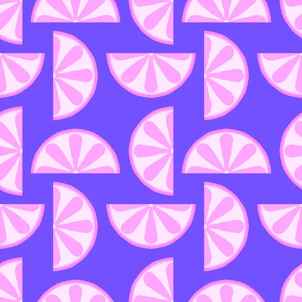 Cartoon Fruit Seamless Lemon Pattern Wrapping Paper Fabrics Linens Kids — Stock Photo, Image