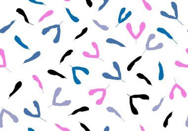 Sonbahar, ambalaj kağıtları, kumaşlar ve çarşaflar için kusursuz akçaağaç desenleri bırakır. Çocukların giysi baskıları, şenlikli aksesuarlar ve hasat paketleri için. Yüksek kaliteli illüstrasyon