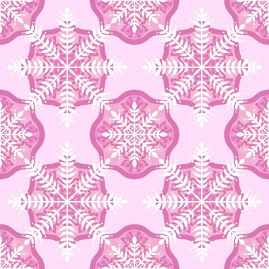 Noel kar taneleri, kış ambalaj kağıtları, kumaşlar, çarşaflar, çocuk giysileri baskıları, yeni yıl ambalajları ve aksesuarları için kusursuz buz geometrik deseni oluşturur. Yüksek kaliteli illüstrasyon