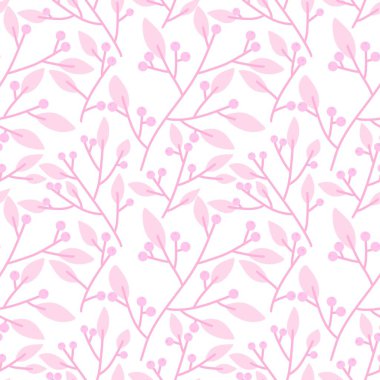 Çiçeksiz böğürtlen, yaprak ve dal desenleri ambalaj kağıdı, kumaş ve çarşaf ve çocuk giysileri baskısı ve moda tekstil ürünleri ve yaz aksesuarları için. Yüksek kaliteli illüstrasyon