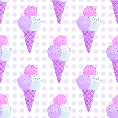 Duvar kağıtları, ambalaj kağıtları, kumaşlar, çocuk giysileri baskıları, şenlikli ambalajlar ve mayo tekstili için yaz çizgi filmlerinin dikişsiz dondurma kalıpları. Yüksek kaliteli illüstrasyon