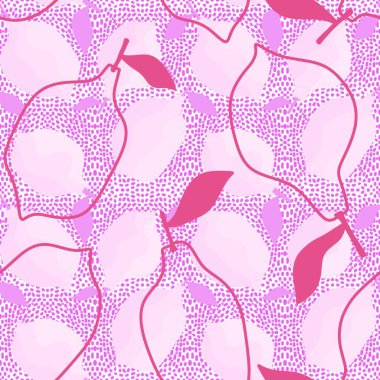 Kağıt, kumaş, çarşaf, çocuk giysisi baskısı, moda tekstil ürünleri ve şenlik aksesuarları için yaz meyvesiz yapraklar ve limon deseni. Yüksek kaliteli illüstrasyon