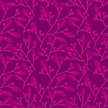 Çiçeksiz böğürtlen, yaprak ve dal desenleri ambalaj kağıdı, kumaş ve çarşaf ve çocuk giysileri baskısı ve moda tekstil ürünleri ve yaz aksesuarları için. Yüksek kaliteli illüstrasyon