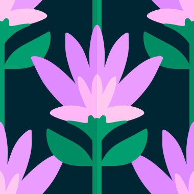 Kağıt, kumaş, çarşaf, moda tekstil ürünleri, bahar aksesuarları ve yaz ambalajları için etnik olmayan Ukrayna çiçek desenli sanat deseni. Yüksek kaliteli illüstrasyon