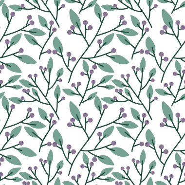 Çiçeksiz böğürtlen, yaprak ve dal desenleri ambalaj kağıdı, kumaş ve çarşaf ve çocuk giysileri baskısı ve moda tekstil ürünleri ve yaz aksesuarları için. Yüksek kaliteli illüstrasyon