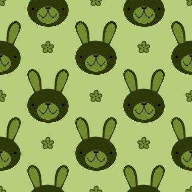 Paskalya hayvanları, ambalajsız tavşan desenleri, kumaşlar, çocuk giysileri baskıları, şenlikli ambalajlar ve çocuk aksesuarları. Yüksek kaliteli illüstrasyon