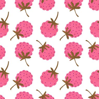 Yaz meyvesiz böğürtlen deseni ambalaj kağıdı, kumaş ve çarşaf ve çocuk giysileri baskısı ve şenlikli paketleme ve moda tekstil ürünleri ve bahar aksesuarları için. Yüksek kaliteli illüstrasyon