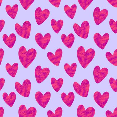 Sevgililer günü işaretleri, kağıtlar, kumaşlar, çarşaflar, çocuk aksesuarları, moda tekstil ürünleri ve şenlik ambalajları için kusursuz sevgi kalıpları. Yüksek kaliteli illüstrasyon