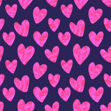 Sevgililer günü işaretleri, kağıtlar, kumaşlar, çarşaflar, çocuk aksesuarları, moda tekstil ürünleri ve şenlik ambalajları için kusursuz sevgi kalıpları. Yüksek kaliteli illüstrasyon