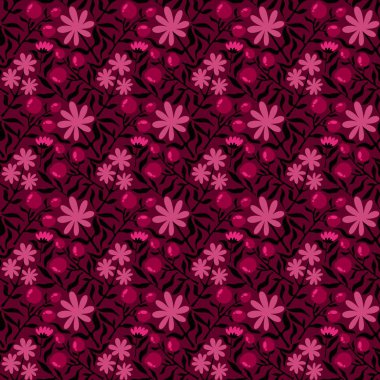 Yazın kumaşlar ve çarşaflar için dikişsiz geometrik çiçek deseni ve çocukların giysi baskısı ve şenlikli ambalajlar ve bahar aksesuarları ve tekstil. Yüksek kaliteli illüstrasyon