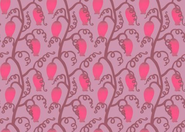 Yazın kumaşlar ve çarşaflar için dikişsiz geometrik çiçek deseni ve çocukların giysi baskısı ve şenlikli ambalajlar ve bahar aksesuarları ve tekstil. Yüksek kaliteli illüstrasyon