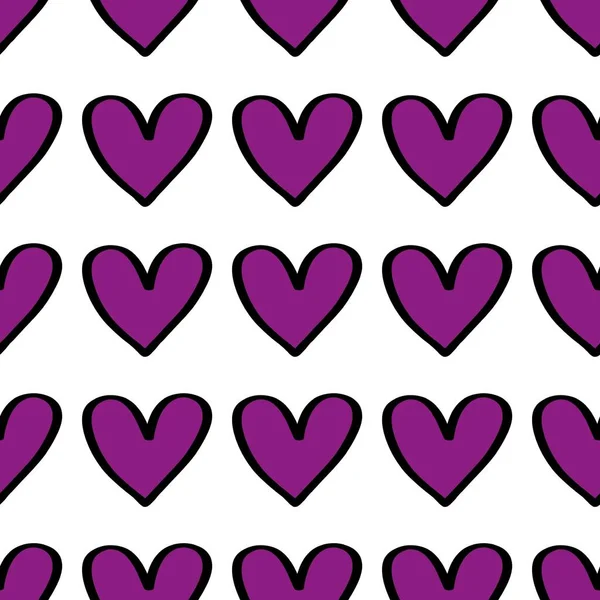 Valentines markers hearts seamless love pattern for wrapping paper and fabrics and linens and kids accessories and fashion textiles and festive packaging. High quality illustration