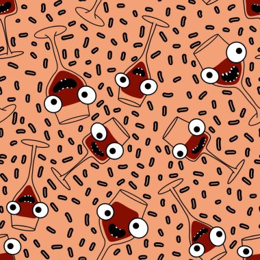 Çizgi filmlerde ambalaj kağıdı, kumaş, çarşaf, moda tekstil ürünleri, parti aksesuarları ve şenlikli ambalajlar için kusursuz şarap kalıpları kullanılıyor. Yüksek kaliteli illüstrasyon