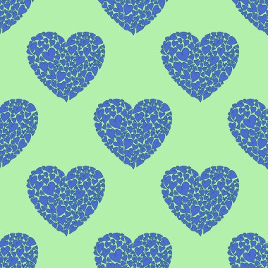 Sevgililer günü karalamaları kağıtlar, kumaşlar, çarşaflar, çocuk aksesuarları, moda tekstil ürünleri ve şenlik ambalajları için kusursuz bir aşk deseni. Yüksek kaliteli illüstrasyon