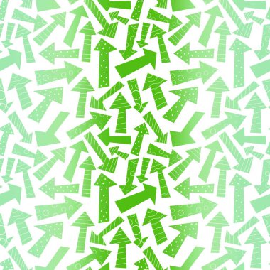 Kumaşlar ve çarşaflar için soyut geometrik dikişsiz ok desenleri ve ambalaj kağıdı ve çocuk giysileri baskısı ve okul defterleri ve moda tekstil ve mağaza ambalajları. Yüksek kaliteli illüstrasyon