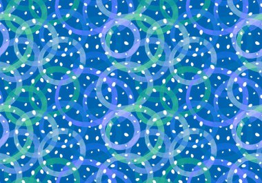 Soyut suluboya boya dairesi kağıtlar, kumaşlar, çarşaflar, mutfak tekstilleri, yaz aksesuarları ve parti ambalajları için kusursuz desenler oluşturuyor. Yüksek kaliteli illüstrasyon