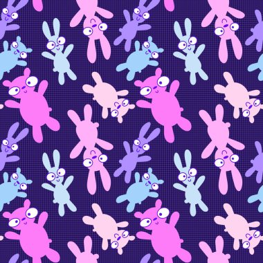 Çizgi filmlerdeki hayvanlar kağıtları, kumaşları, çarşafları, çocuk giysilerini, yaz aksesuarlarını ve doğum günü paketlerini paketlemek için kusursuz ayılar ve tavşan desenleri çizerler. Yüksek kaliteli illüstrasyon