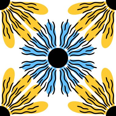 Kumaşlar, çarşaflar, ambalaj kağıtları ve çocuk giysileri tekstil ve bahar aksesuarları için çiçek deseni. Yüksek kaliteli illüstrasyon