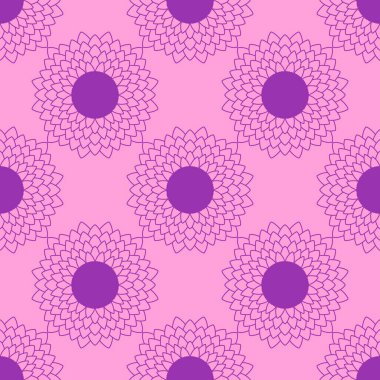 Kumaşlar, çarşaflar, ambalaj kağıtları ve çocuk giysileri tekstil ve bahar aksesuarları için çiçek deseni. Yüksek kaliteli illüstrasyon