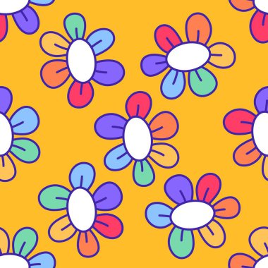 Kumaşlar, çarşaflar, ambalaj kağıtları ve yaz partisi aksesuarları için soyut çizimsiz lgbtq gökkuşağı deseni. Yüksek kaliteli illüstrasyon