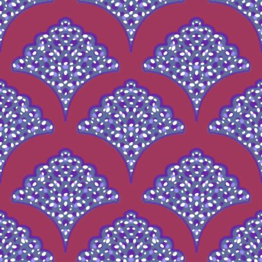 Kağıt, kumaş, çarşaf, çocuk giysisi baskısı, şenlik ambalajı ve parti aksesuarları için kusursuz etnik desenler. Yüksek kaliteli illüstrasyon