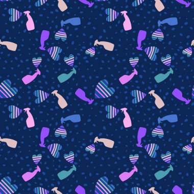 Lgbt yaz baskısı, ambalaj kağıdı, kumaş, çarşaf, moda tekstili ve parti aksesuarları için kusursuz desen. Yüksek kaliteli illüstrasyon