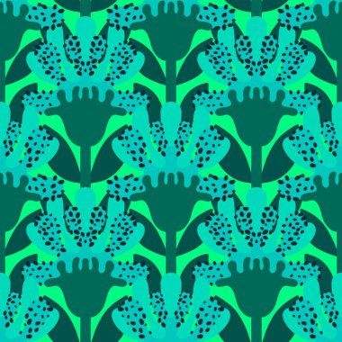 Karikatür yaz eskimiş çiçek desenleri ambalaj kağıtları, kumaşlar, çarşaflar, bahar ambalajları çocuk giysileri baskıları ve şenlikli aksesuarlar için. Yüksek kalite fotoğraf