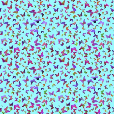 Kademeli hayvanlar kumaşlar ve çarşaflar için kusursuz kelebek desenleri ve ambalaj kağıtları ve çocuk kıyafetleri ve parti aksesuarları. Yüksek kaliteli illüstrasyon