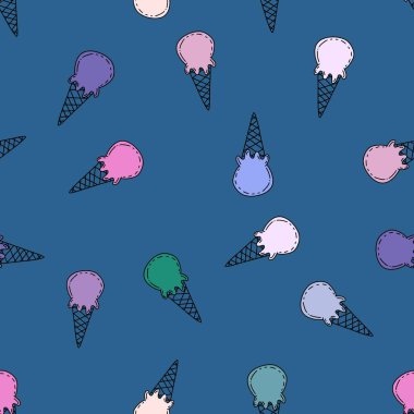 Kağıt, kumaş, çarşaf ve çocuk giysileri tekstil ve parti aksesuarları için yazlık karikatür baskısı. Yüksek kaliteli illüstrasyon