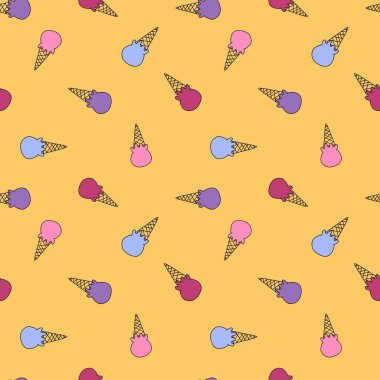 Kağıt, kumaş, çarşaf ve çocuk giysileri tekstil ve parti aksesuarları için yazlık karikatür baskısı. Yüksek kaliteli illüstrasyon