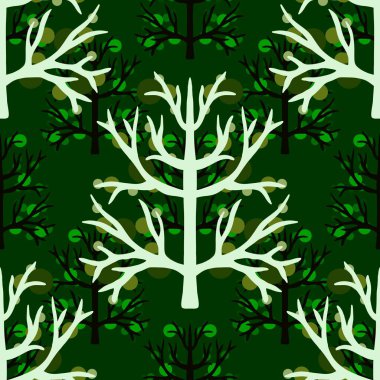 Çiçeksiz böğürtlen, yaprak ve dal desenleri ambalaj kağıdı, kumaş ve çarşaf ve çocuk giysileri baskısı ve moda tekstil ürünleri ve yaz aksesuarları için. Yüksek kaliteli illüstrasyon