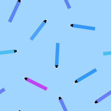 Kağıt, kumaş, çarşaf, çocuk giysisi baskısı, anaokulu aksesuarları ve not defterleri için karikatürsüz okul deseni. Yüksek kaliteli illüstrasyon