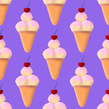 Kağıt, kumaş, çarşaf ve çocuk giysileri tekstil ve parti aksesuarları için yazlık karikatür baskısı. Yüksek kaliteli illüstrasyon