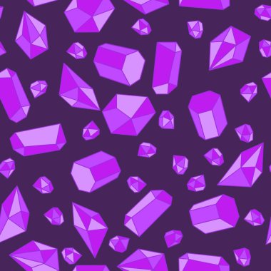 Yaz karikatürü geometrik kristaller kumaşlar ve çarşaflar için ve çocuk giysileri baskısı ve şenlikli ambalaj kağıtları ve moda tekstili. Yüksek kaliteli illüstrasyon