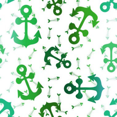 Yazlık deniz çapaları kumaşlar, elbiseler, ambalaj kağıtları, çarşaflar, çocuklar ve seyahat defterleri için pürüzsüz desenler. Yüksek kalite fotoğraf