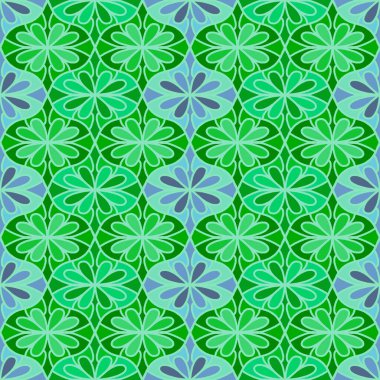 Kumaşlar ve çarşaflar, ambalajlar, moda tekstil ürünleri, parti aksesuarları, şenlik ambalajları ve çocuk baskıları için soyut geometrik dikişsiz çiçek deseni. Yüksek kaliteli illüstrasyon