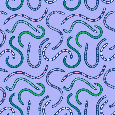 Kağıt, kumaş, çarşaf, çocuk giysisi baskısı, anaokulu aksesuarları ve not defterleri için karikatürsüz okul deseni. Yüksek kaliteli illüstrasyon