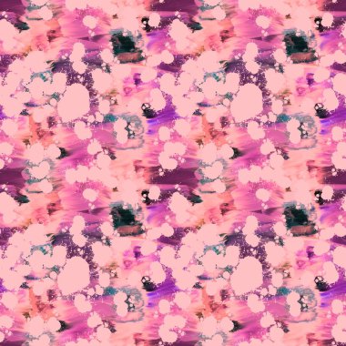 Kağıt, kumaş, çarşaf, çocuk giysileri, aksesuarlar ve ambalajlar için soyut, pürüzsüz boya lekeleri deseni. Yüksek kaliteli illüstrasyon