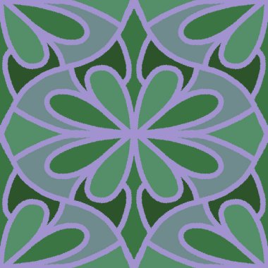 Kumaşlar ve çarşaflar, ambalajlar, moda tekstil ürünleri, parti aksesuarları, şenlik ambalajları ve çocuk baskıları için soyut geometrik dikişsiz çiçek deseni. Yüksek kaliteli illüstrasyon