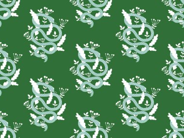 Yaz çizgi filmlerindeki kusursuz yılan desenli ambalaj kağıtları, kumaşlar, çarşaflar, çocuk giysileri baskısı ve yeni yıl, bayram ambalajları ve hayvanat bahçesi aksesuarları. Yüksek kaliteli illüstrasyon