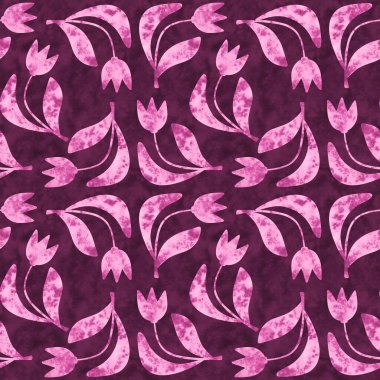 Kumaşlar, çarşaflar, ambalaj kağıtları ve çocuk giysileri baskıları, yaz aksesuarları ve bahar moda tekstil ürünleri için soyut, dikişsiz çiçek deseni. Yüksek kaliteli illüstrasyon