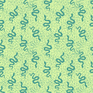 Yaz çizgi filmlerindeki kusursuz yılan desenli ambalaj kağıtları, kumaşlar, çarşaflar, çocuk giysileri baskısı ve yeni yıl, bayram ambalajları ve hayvanat bahçesi aksesuarları. Yüksek kaliteli illüstrasyon