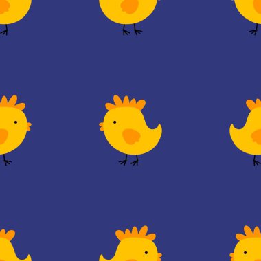 Duvar kağıtları, kumaşlar, tekstil ve ambalajlar, hediyeler ve kartlar için yumurtaları olan paskalya pürüzsüz deseni. 