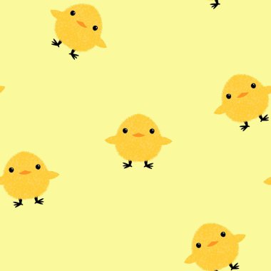 Paskalya tavuğu desenli kumaşlar, kumaşlar, çarşaflar, çocuk kıyafetleri, mutfak aksesuarları ve bahar partisi aksesuarları. Yüksek kalite fotoğraf