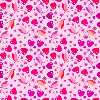 Kağıt, kumaş, çarşaf, çocuk giysileri, tekstil ürünleri, parti aksesuarları ve mutfak için yaz meyvesiz kiraz deseni. Yüksek kalite fotoğraf