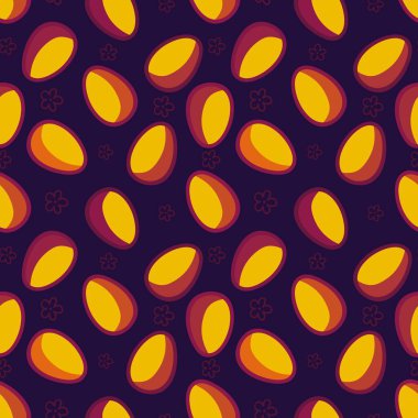 Duvar kağıtları, kumaşlar, tekstil ve ambalajlar, hediyeler ve kartlar için yumurtaları olan paskalya pürüzsüz deseni. 