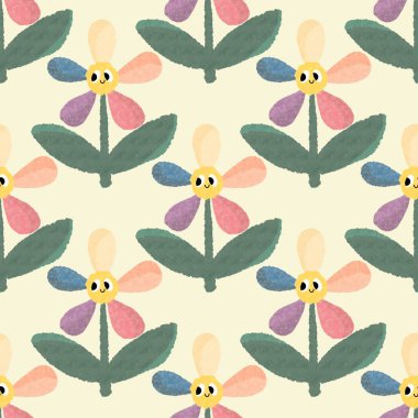 Duvar kağıtları, kumaşlar, tekstil ve ambalajlar, hediyeler ve kartlar için yumurtaları olan paskalya pürüzsüz deseni. 