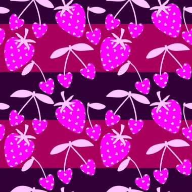 Sevgililer Günü kalbinin pürüzsüz 14 Şubat desenli ambalaj kağıtları, kumaşlar ve çocuk giysileri baskısı kış partisi aksesuarları ve moda tekstili. Yüksek kaliteli illüstrasyon